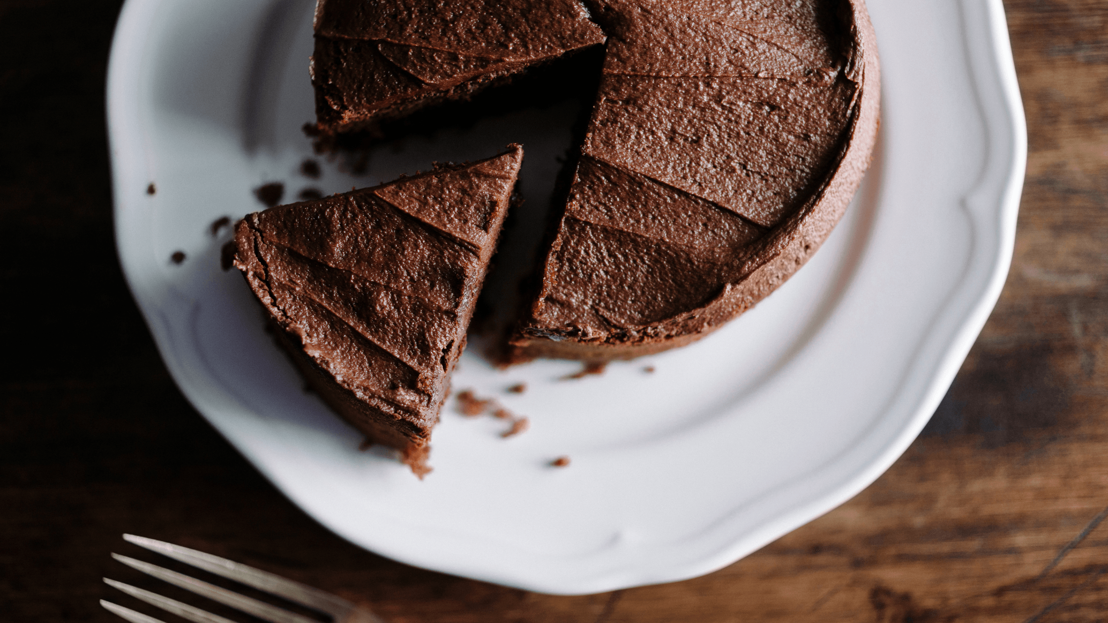 Gâteau au chocolat sans produit laitier/gluten/soja