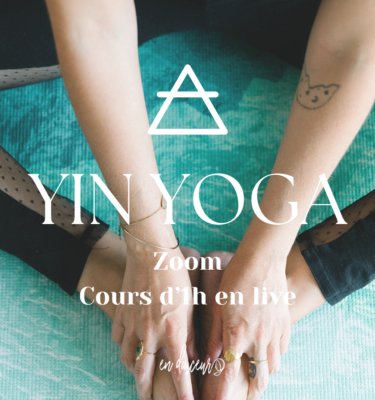 Cours de yin yoga zoom