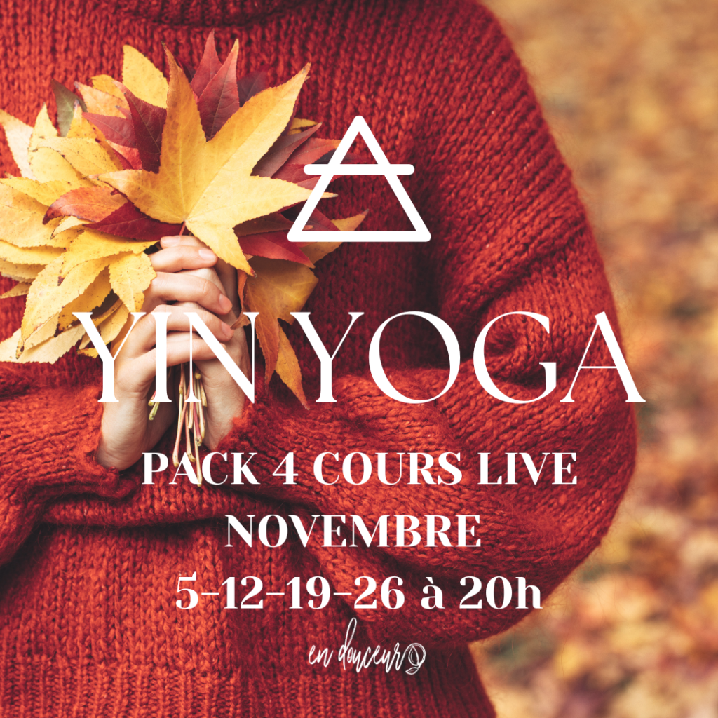 Yin Yoga cours en Live automne