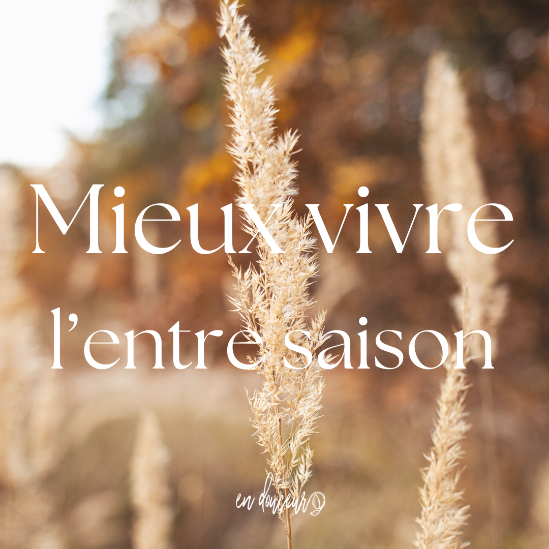 mieux vivre l'entre saison
