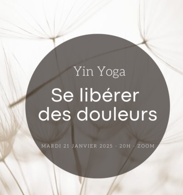 Cours yin yoga zoom